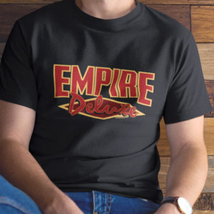 Empire Deluxe Logo Tshirt, Retro 1990s Gamer Tee, Killer Bee Software